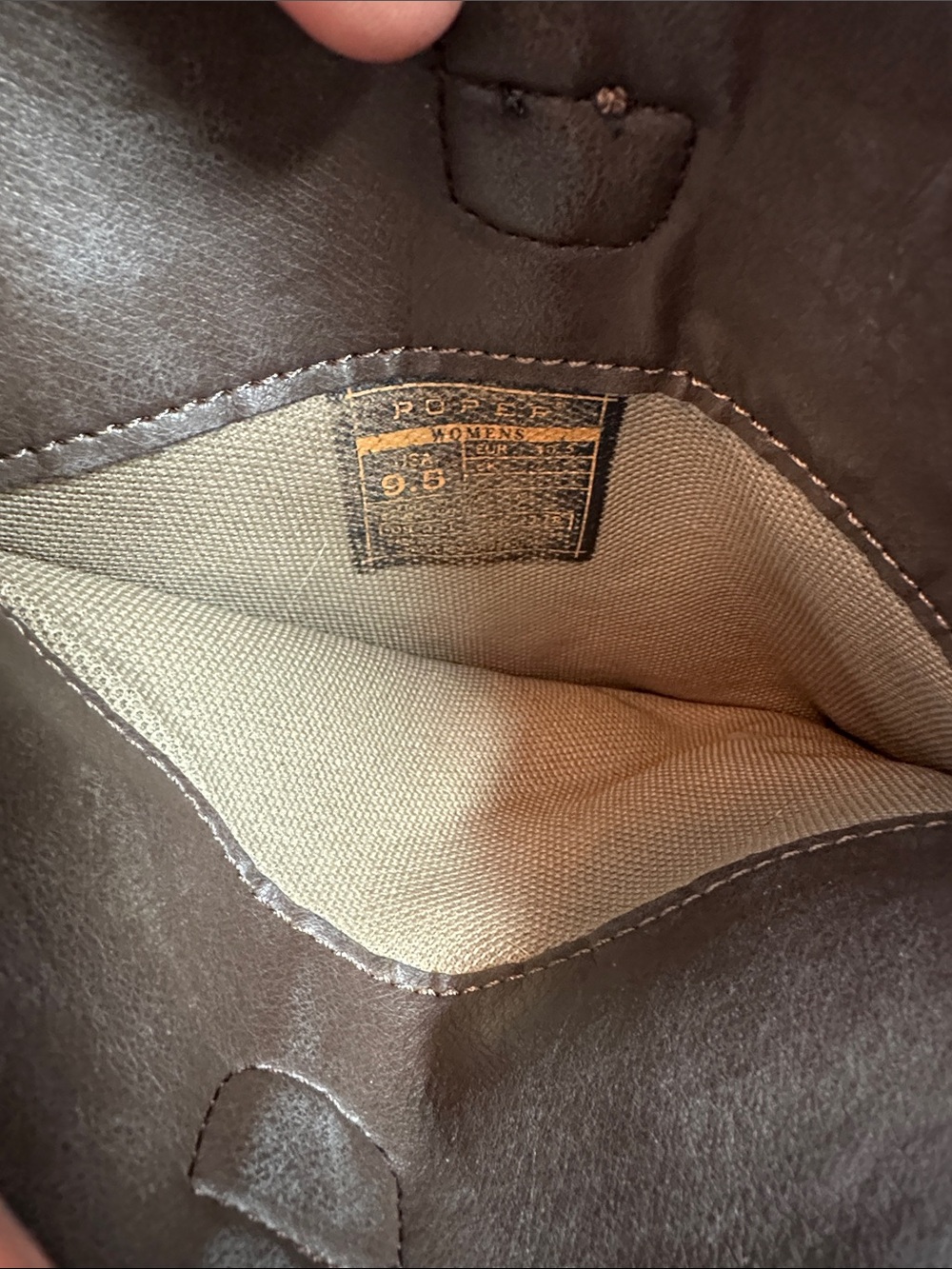 Brown Embroidered Western Cowboy Boots - Picture 7 of 8